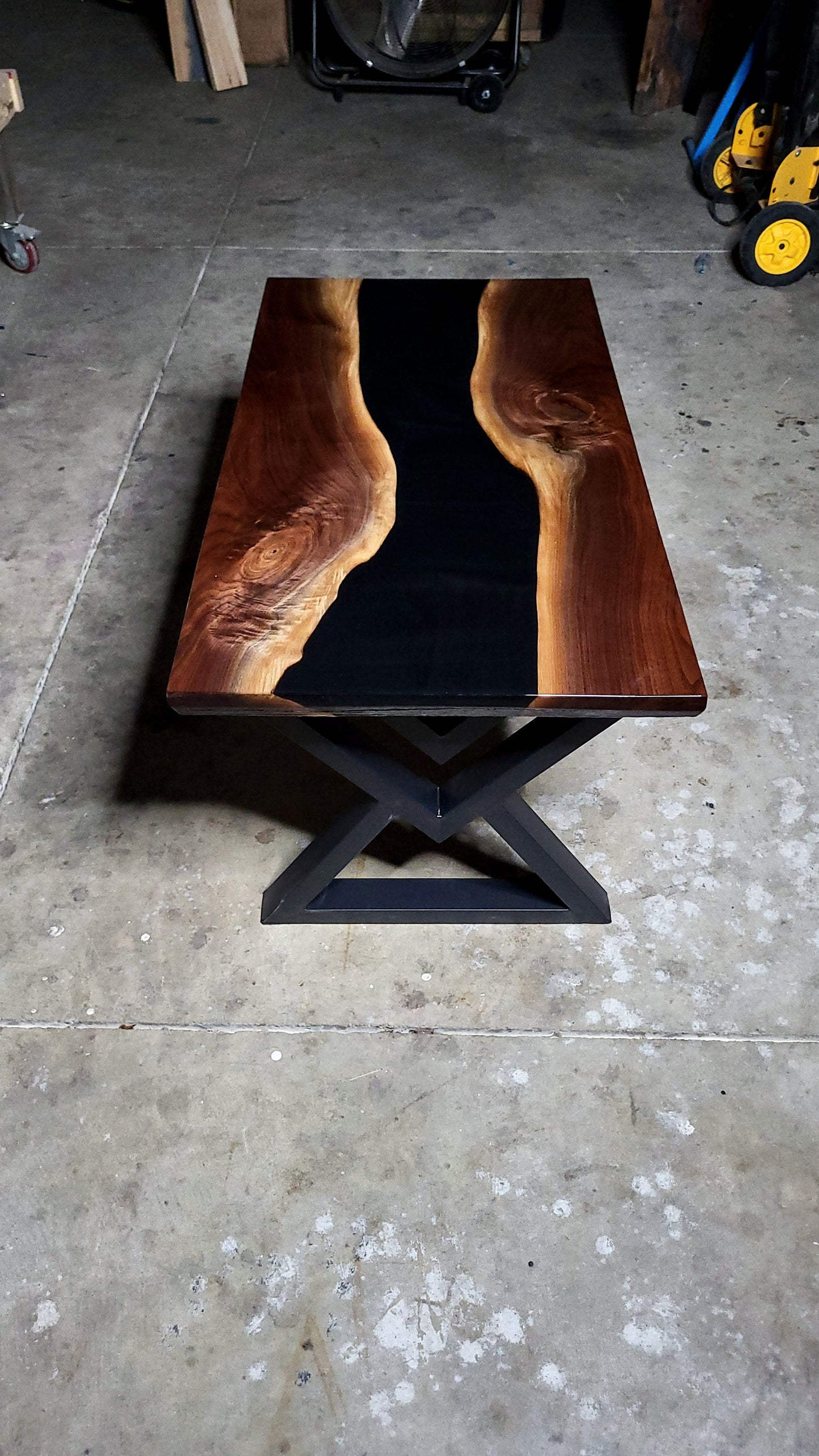 Black Onyx River Coffee Table