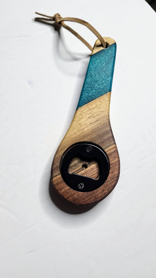 Handheld Resin Wood Bottle Opener