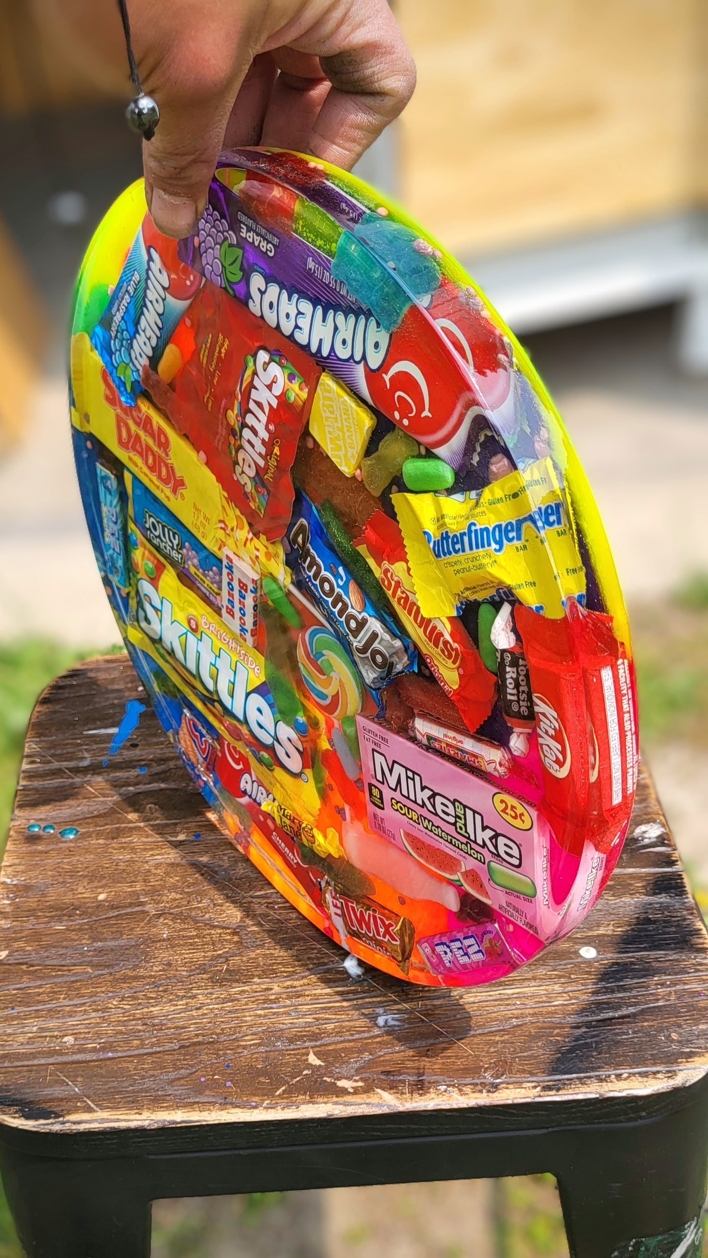 Candy Resin Wall Art