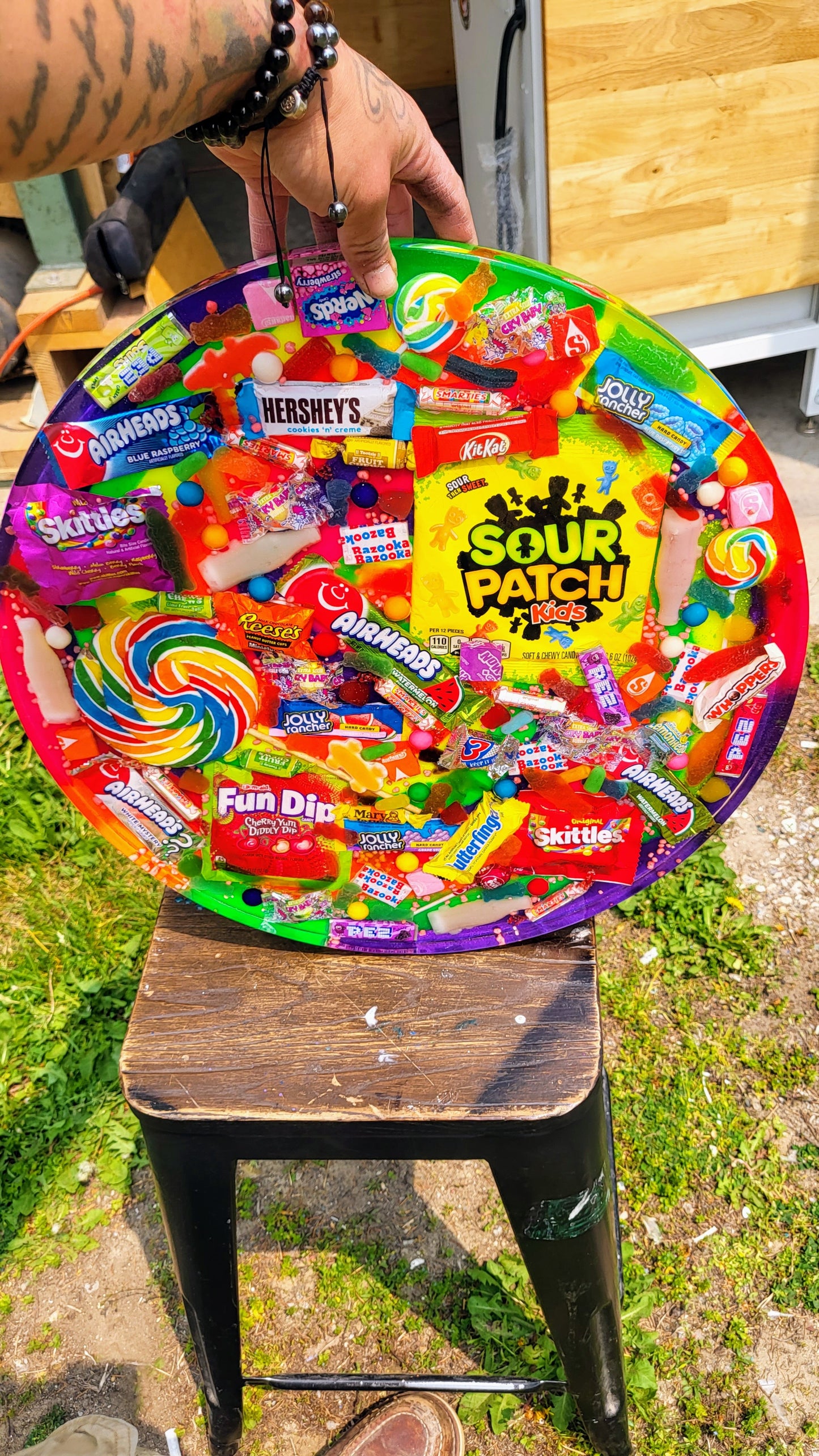Candy Resin Wall Art