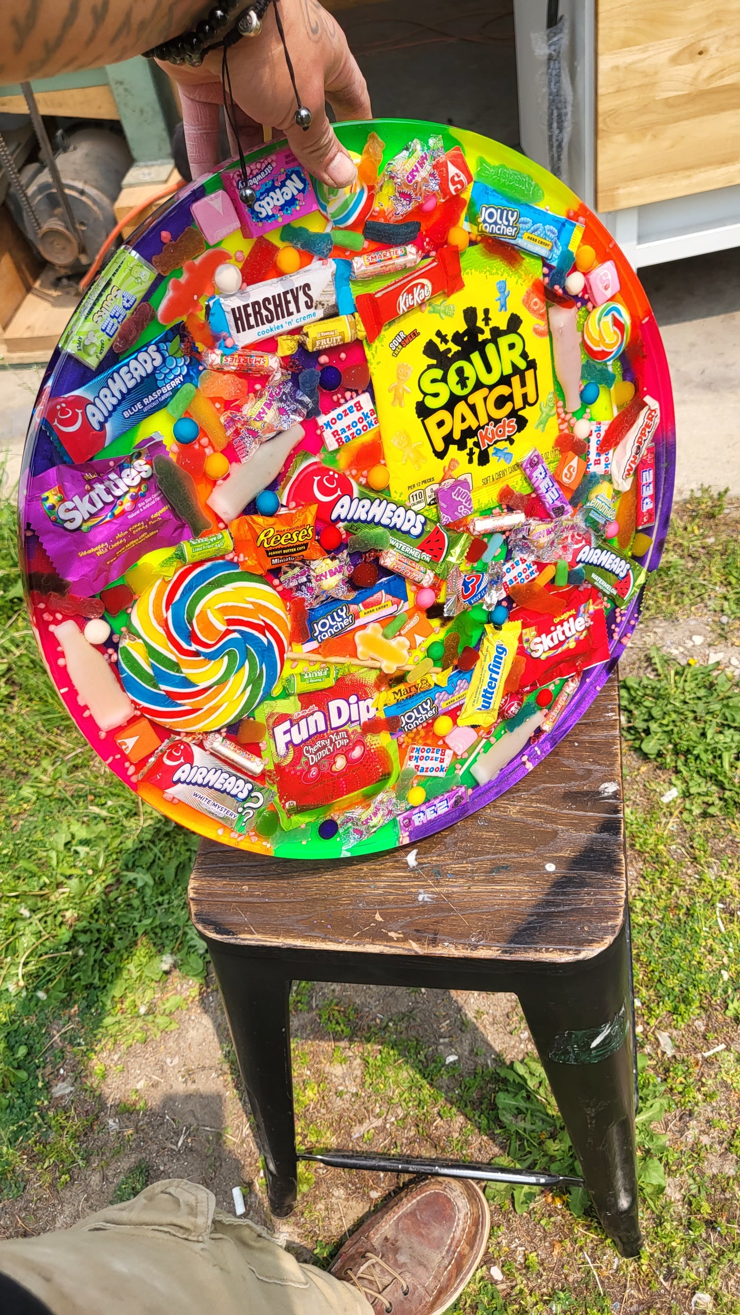 Candy Resin Wall Art