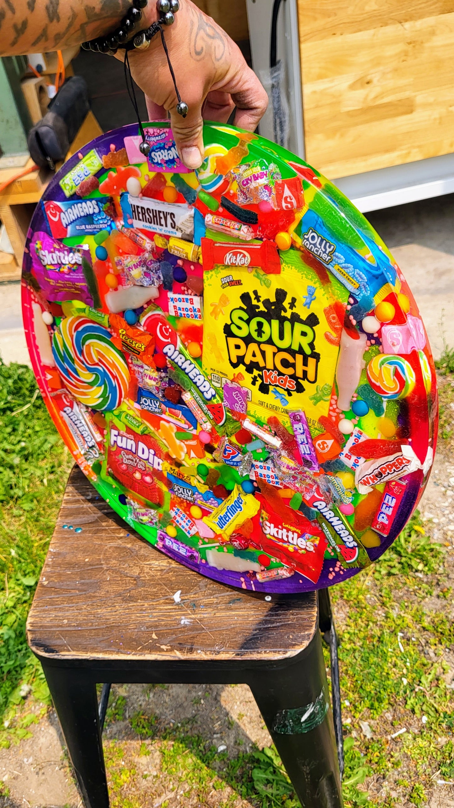 Candy Resin Wall Art