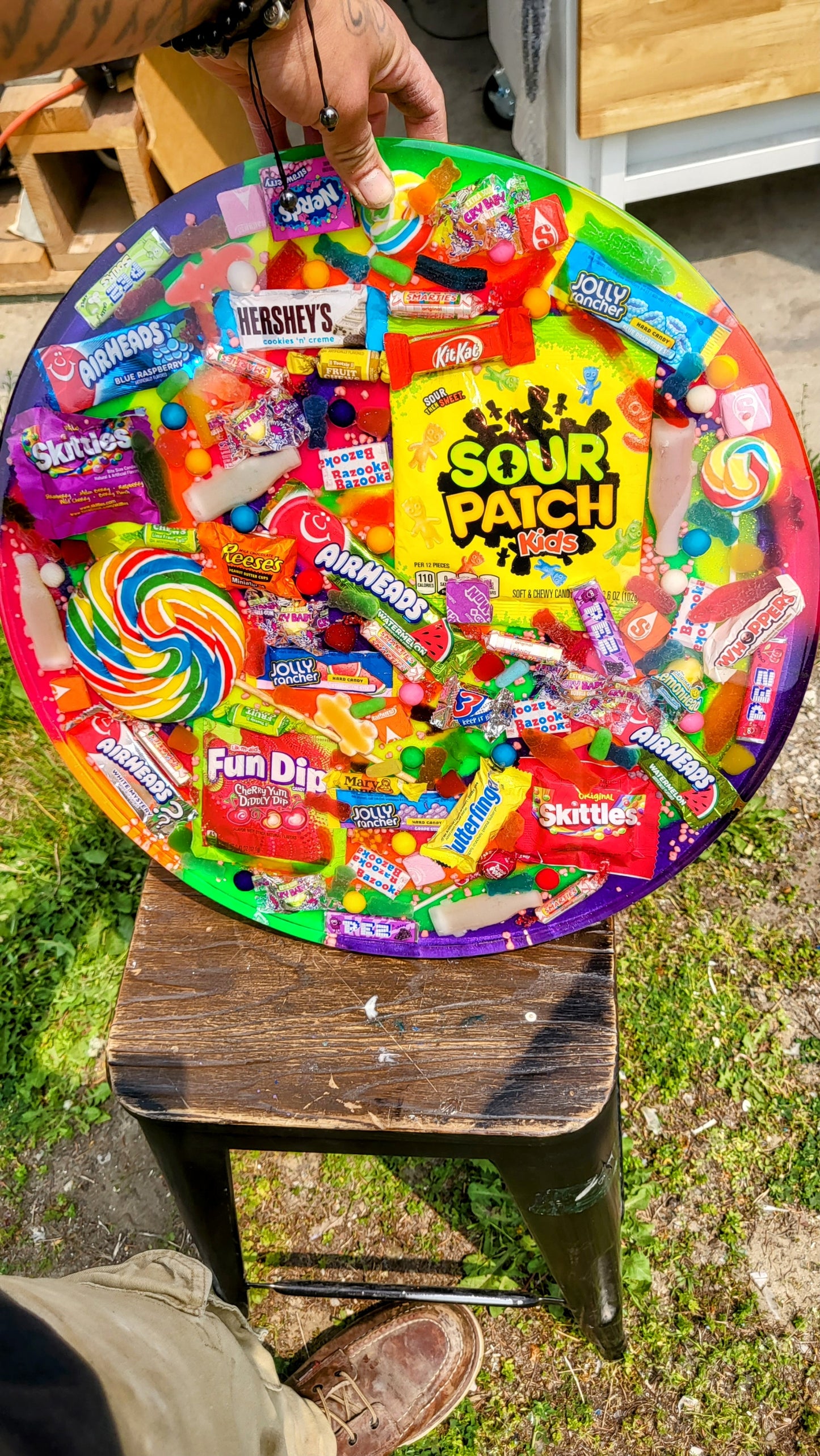 Candy Resin Wall Art
