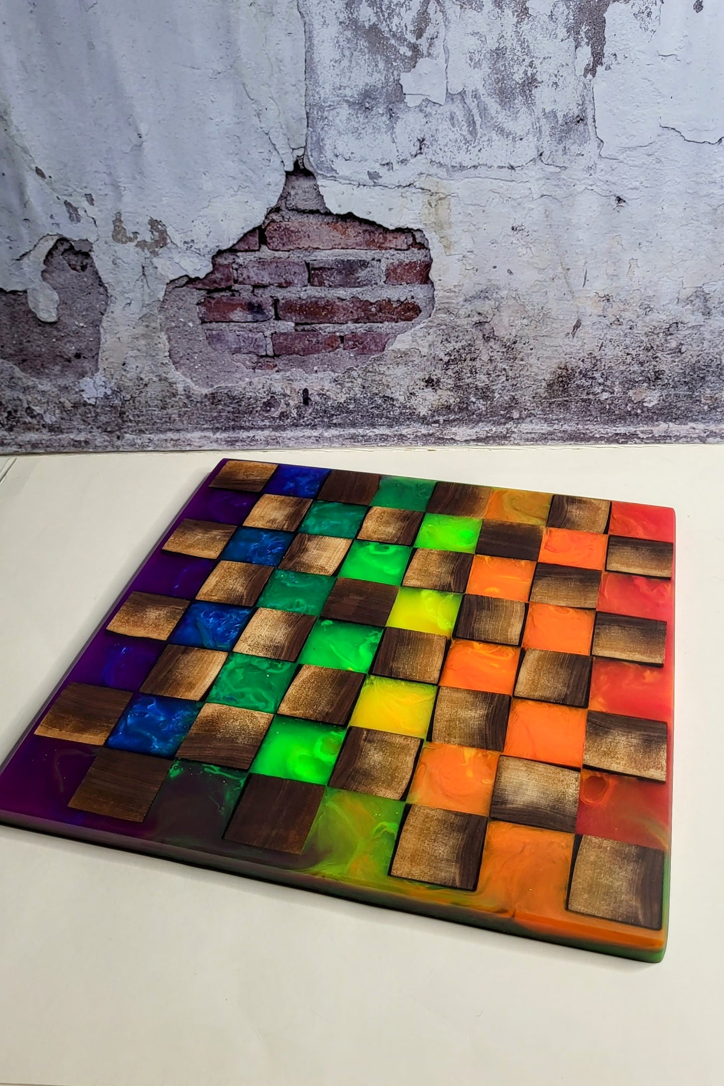 Rainbow chess board