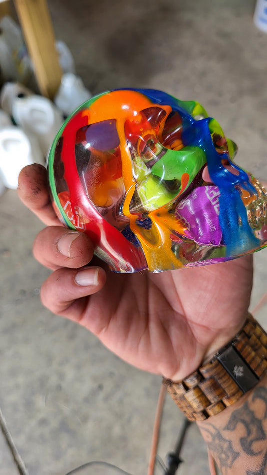Drip sugar skull
