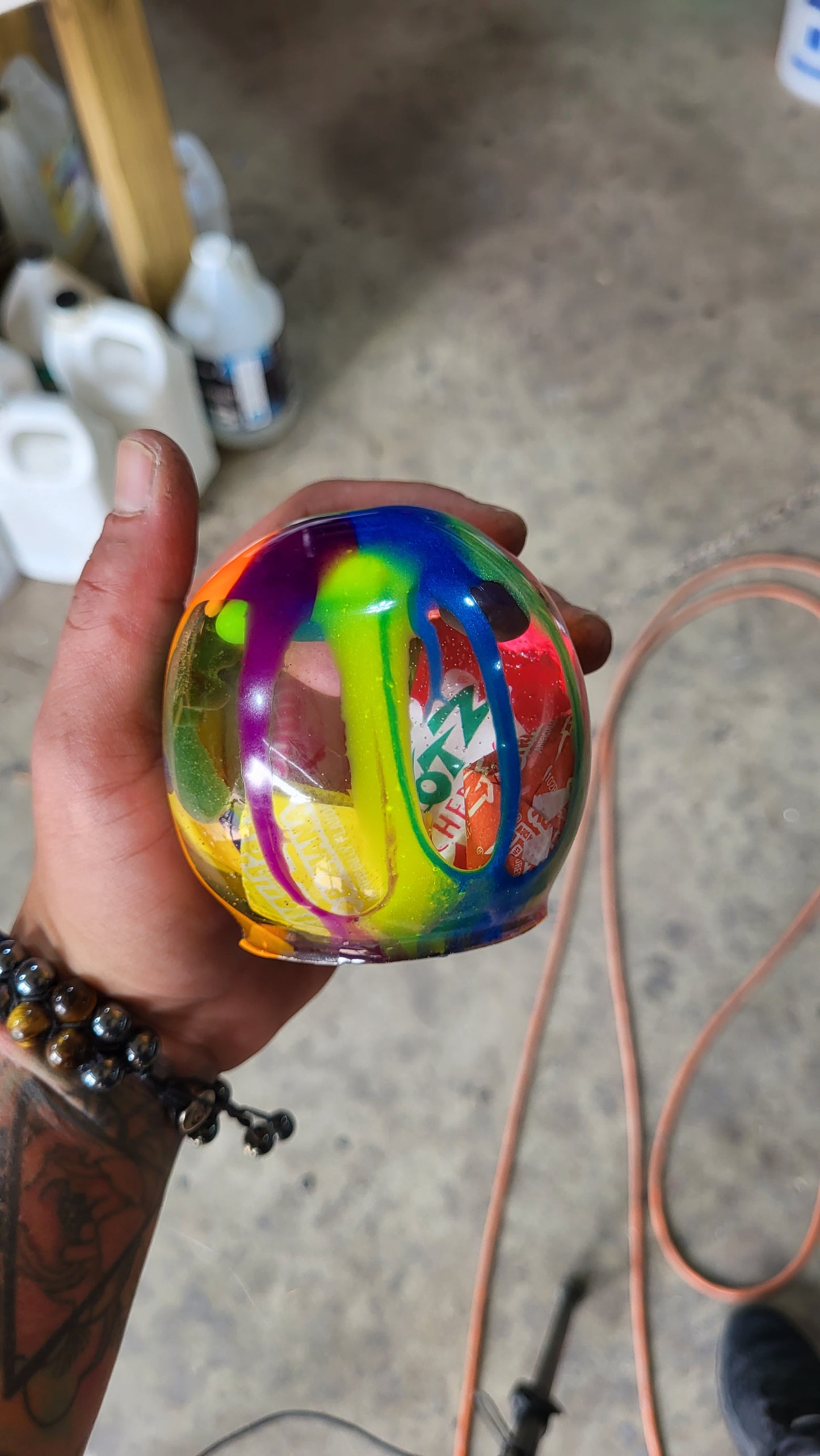 Drip sugar skull