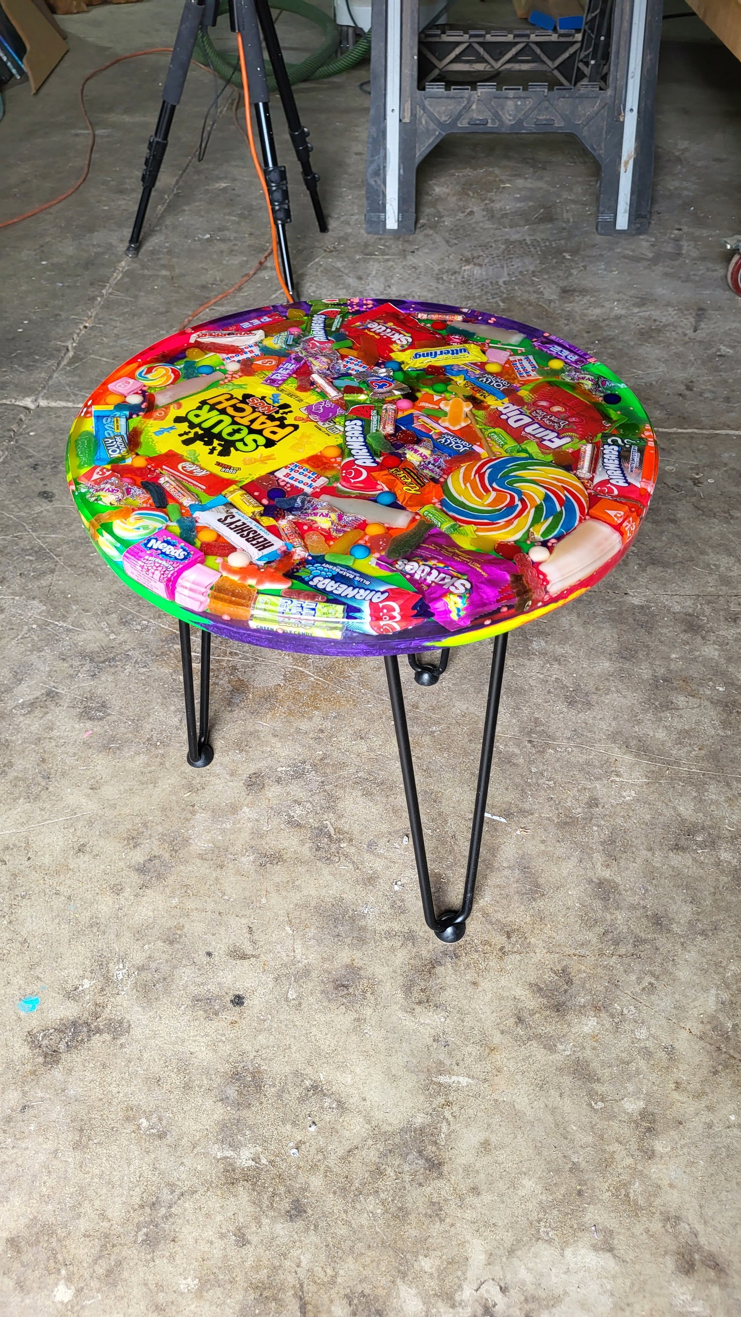 Candy Resin Table 18"