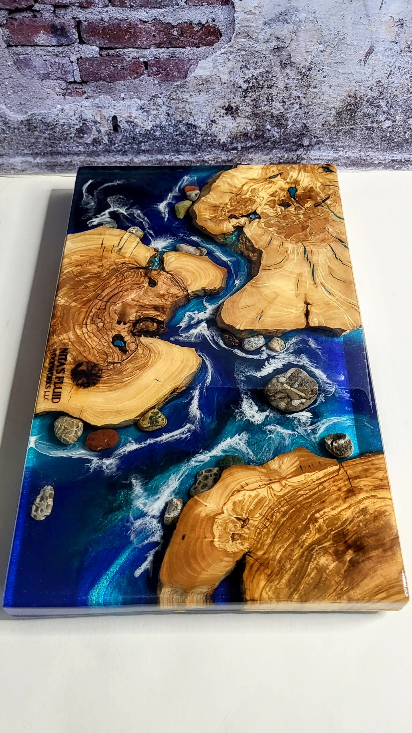 1-Ocean Olivewood Petoskey Board