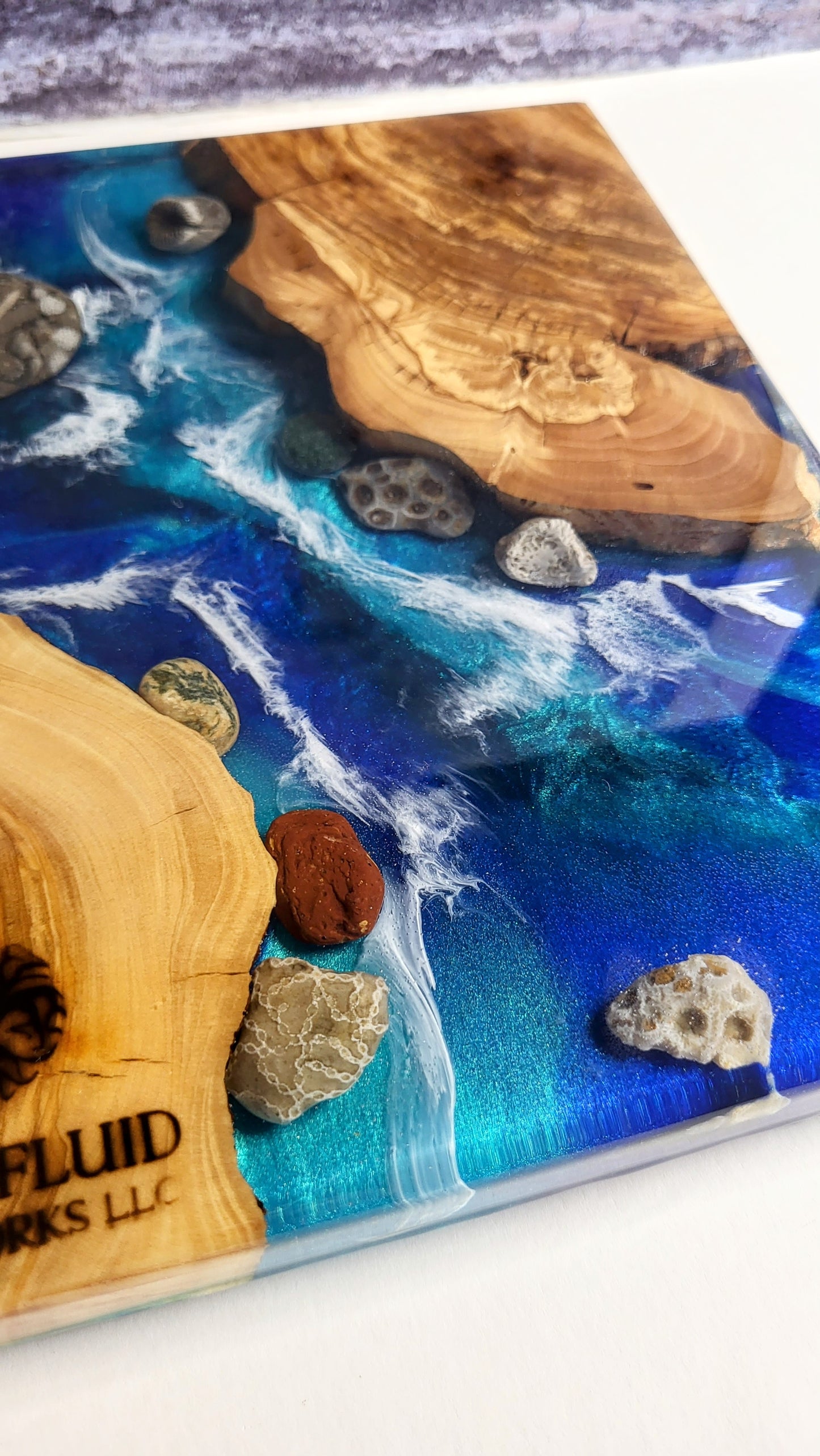 1-Ocean Olivewood Petoskey Board