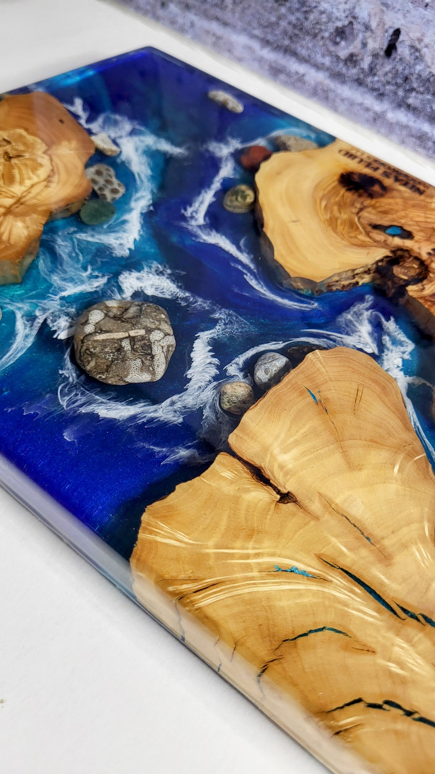 1-Ocean Olivewood Petoskey Board
