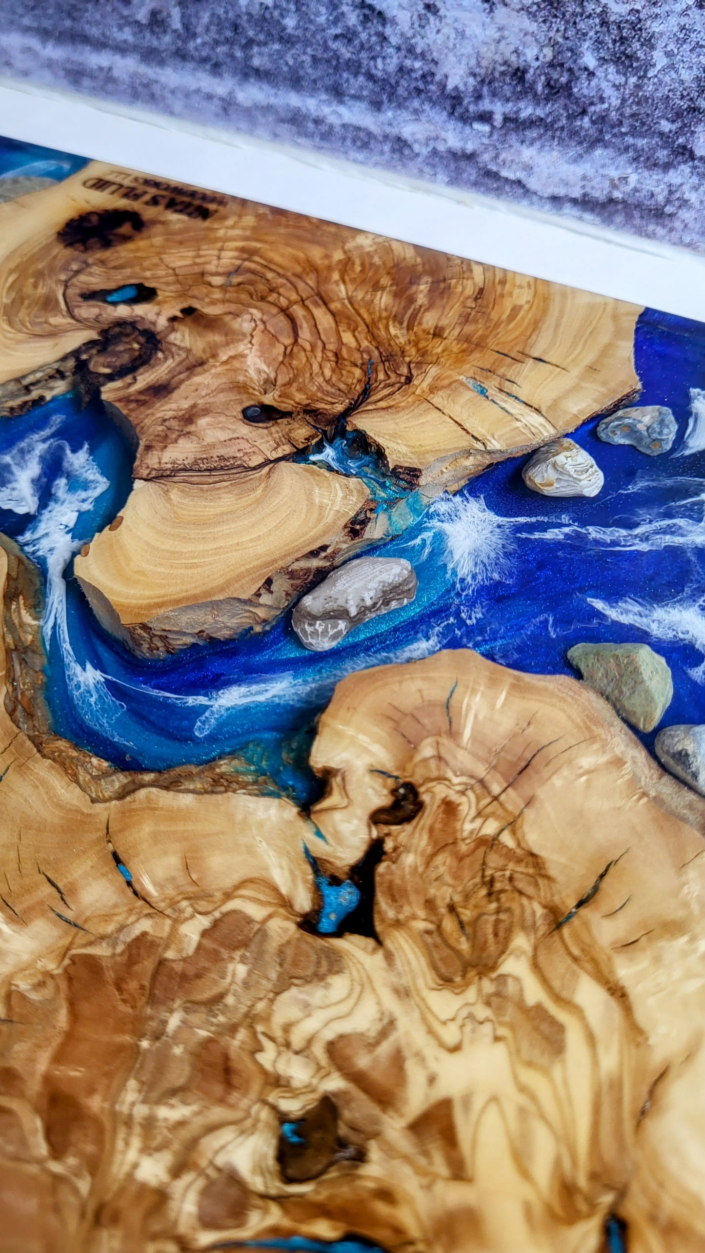 1-Ocean Olivewood Petoskey Board