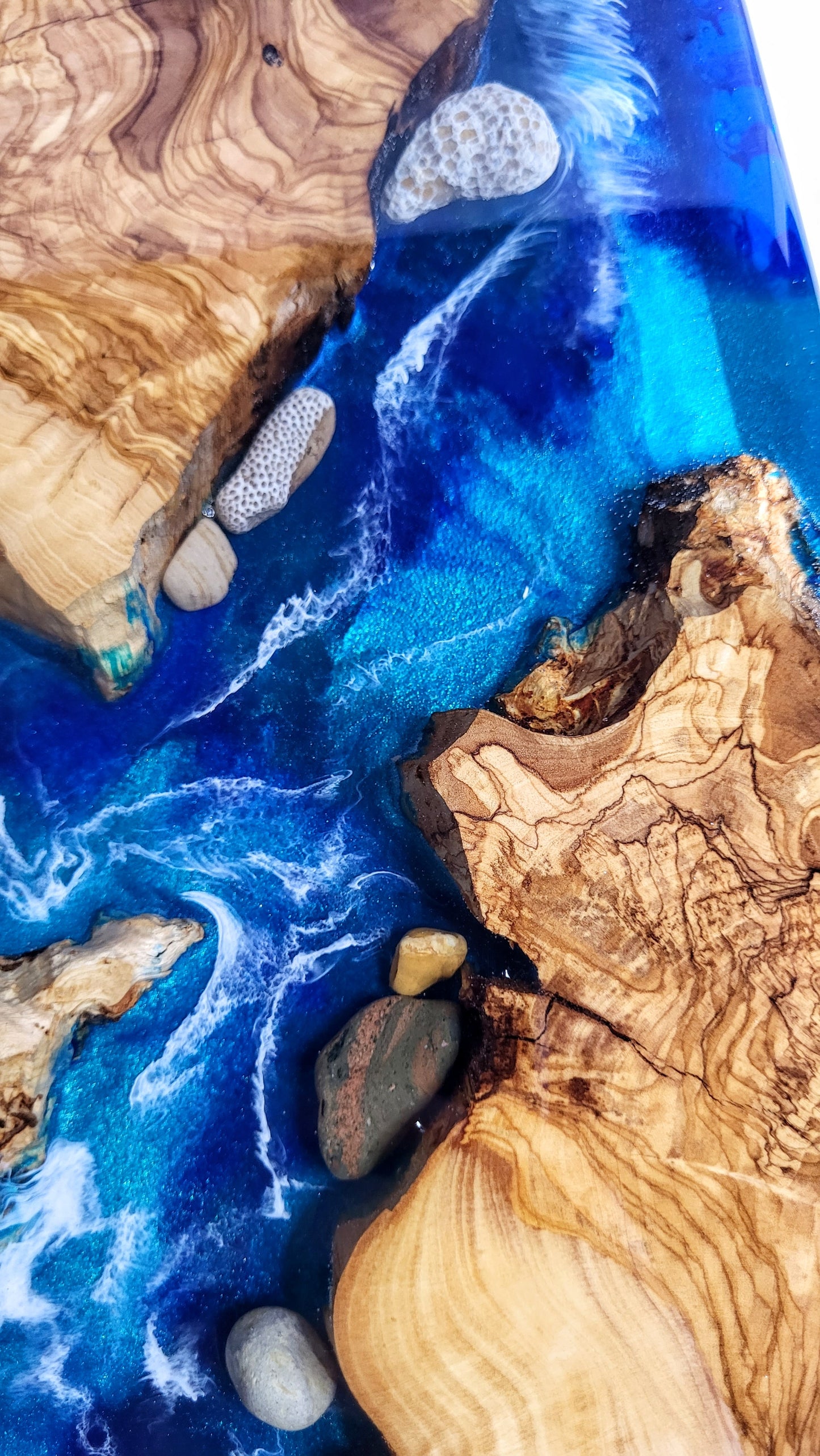 3 Ocean Olivewood Charcuterie