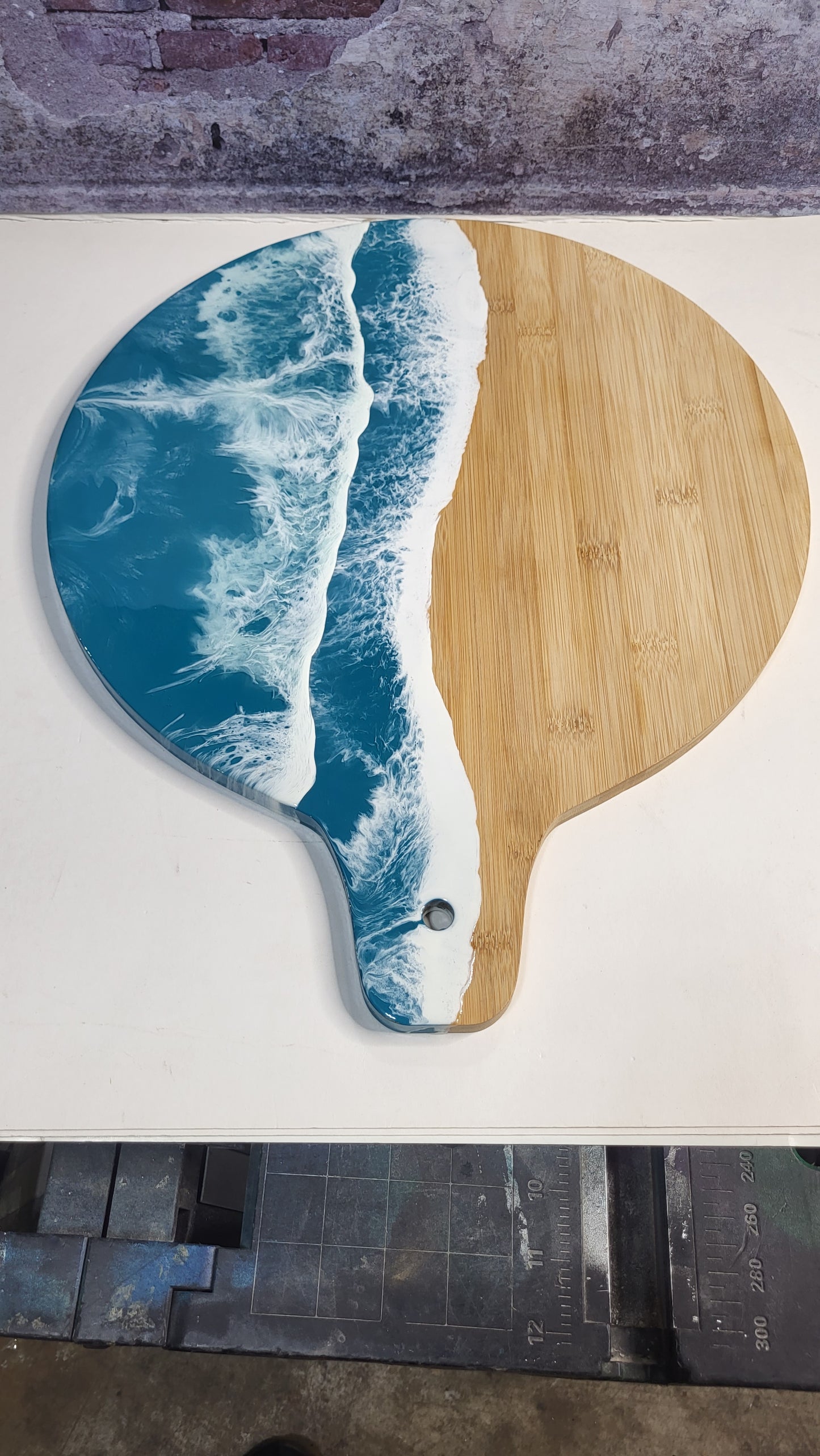 Ocean Cutting Board Round