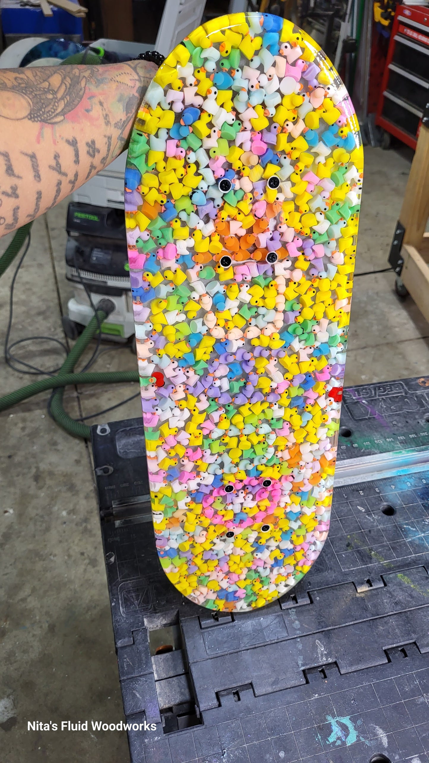 RUBBER DUCKY SKATEBOARD