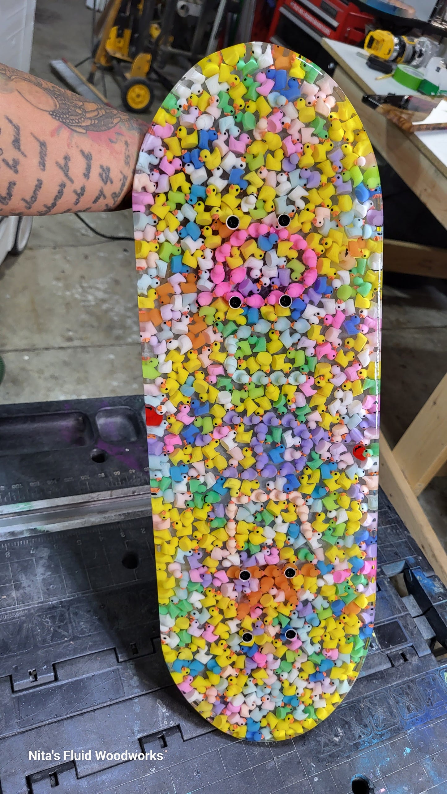 RUBBER DUCKY SKATEBOARD