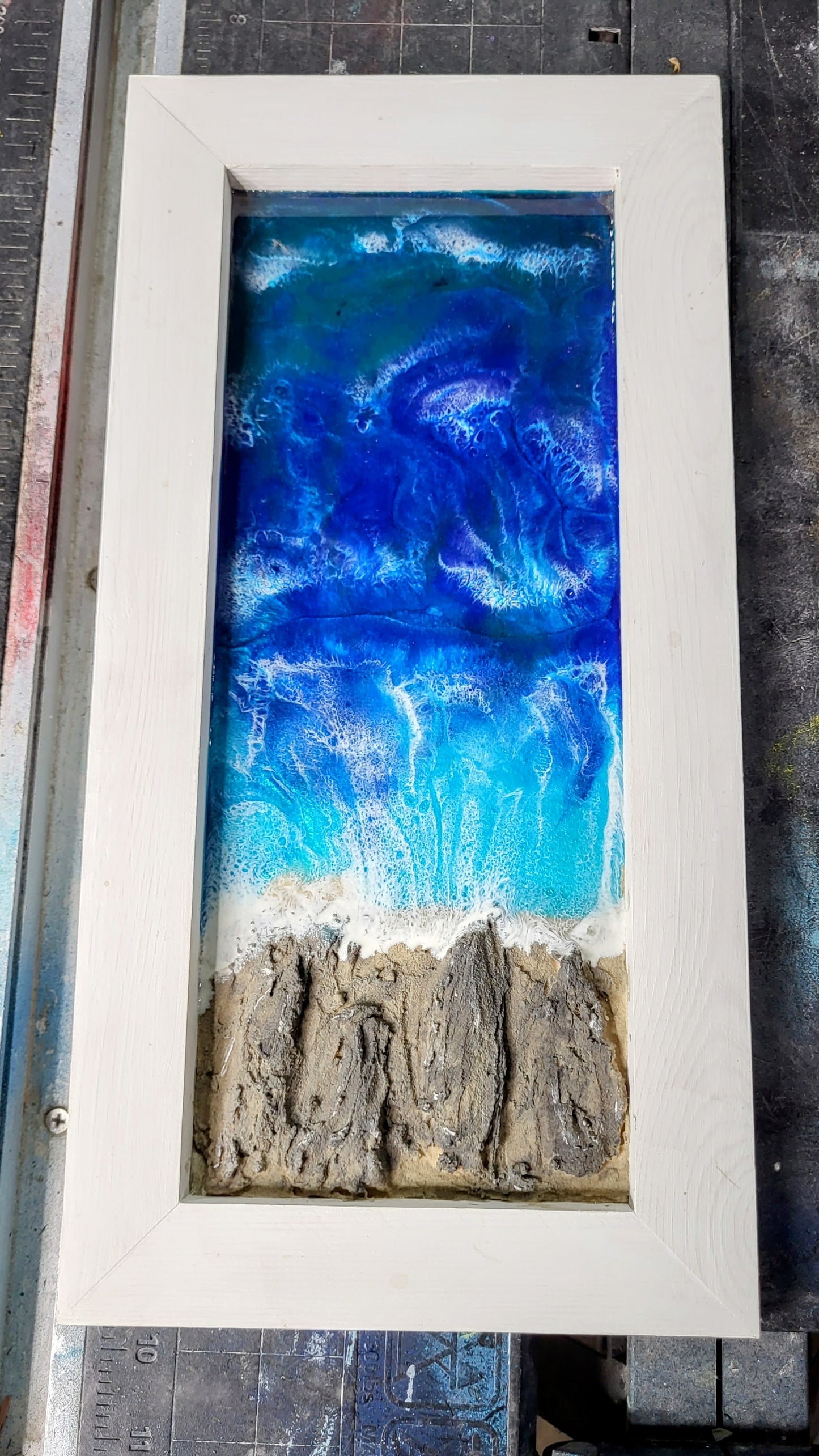 3D Ocean Wall Art -tall