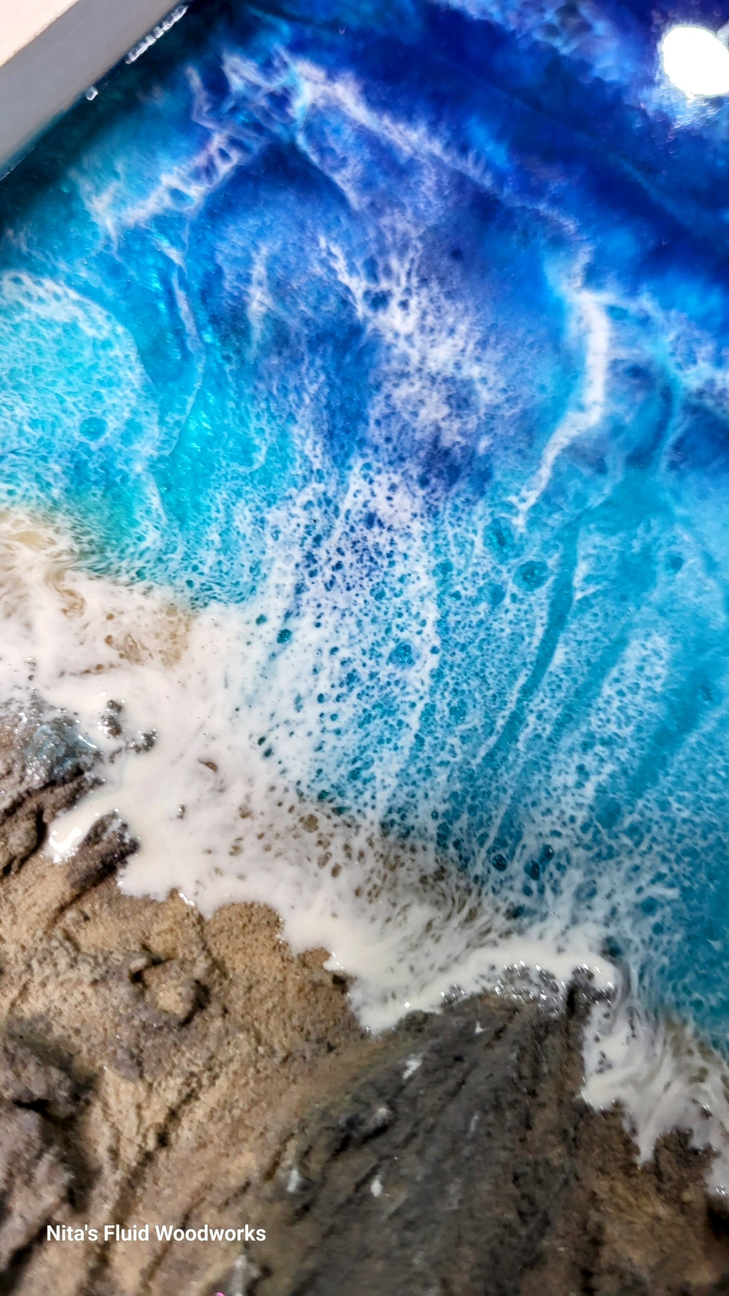 3D Ocean Wall Art -tall