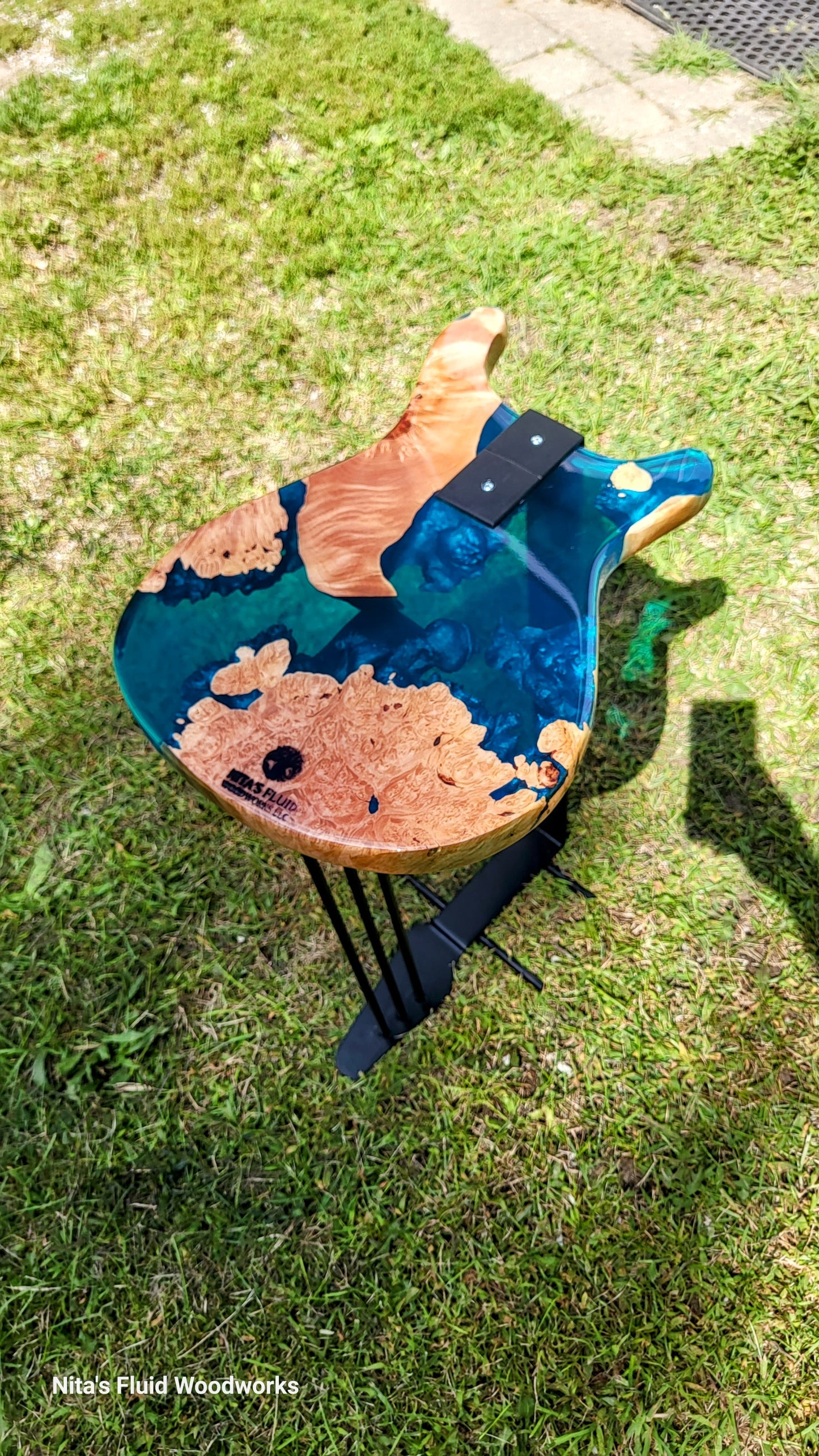 RESIN GUITAR TABLE