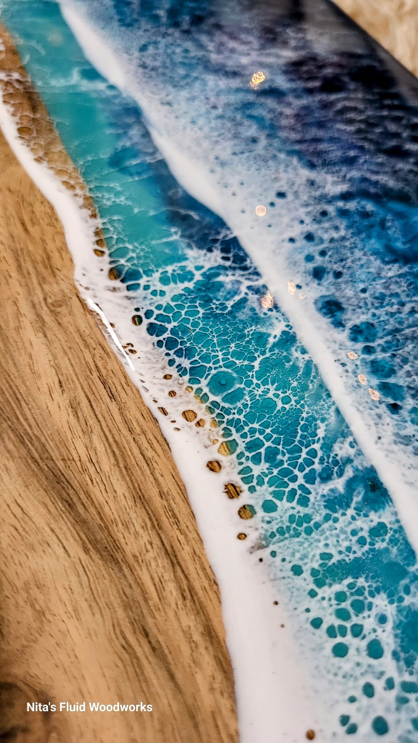 O-Handle- Large Ocean charcuterie