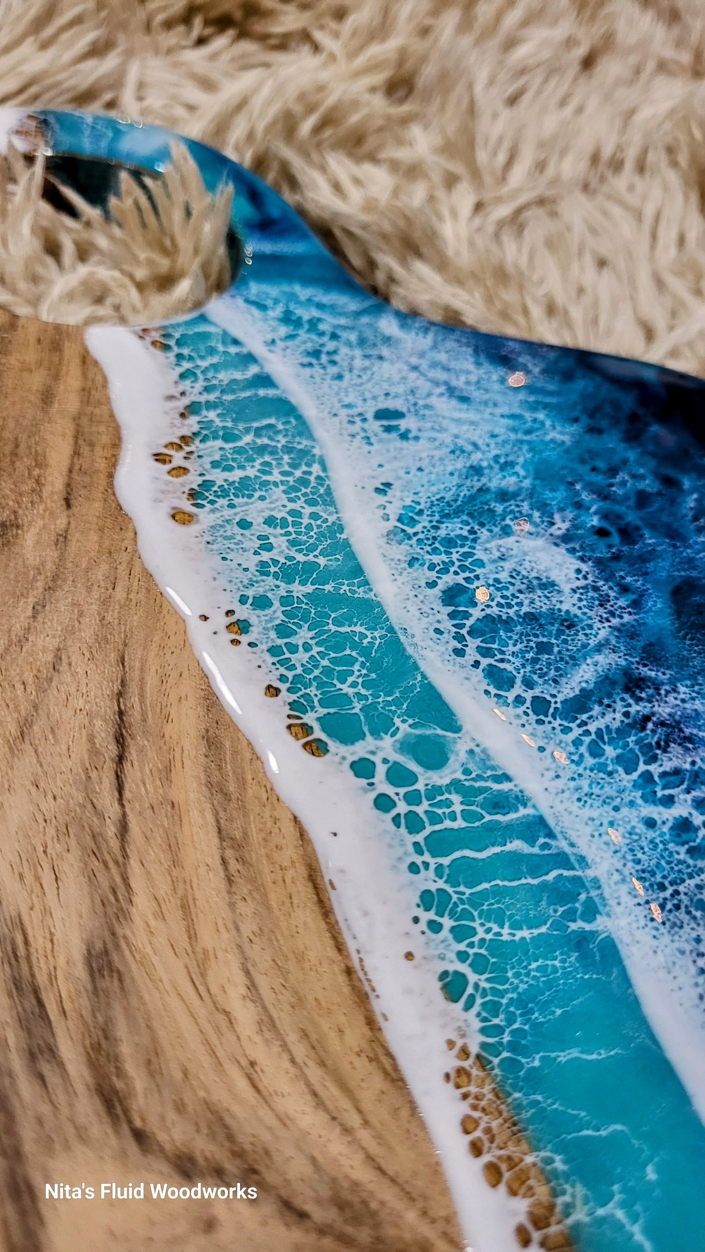 O-Handle- Large Ocean charcuterie