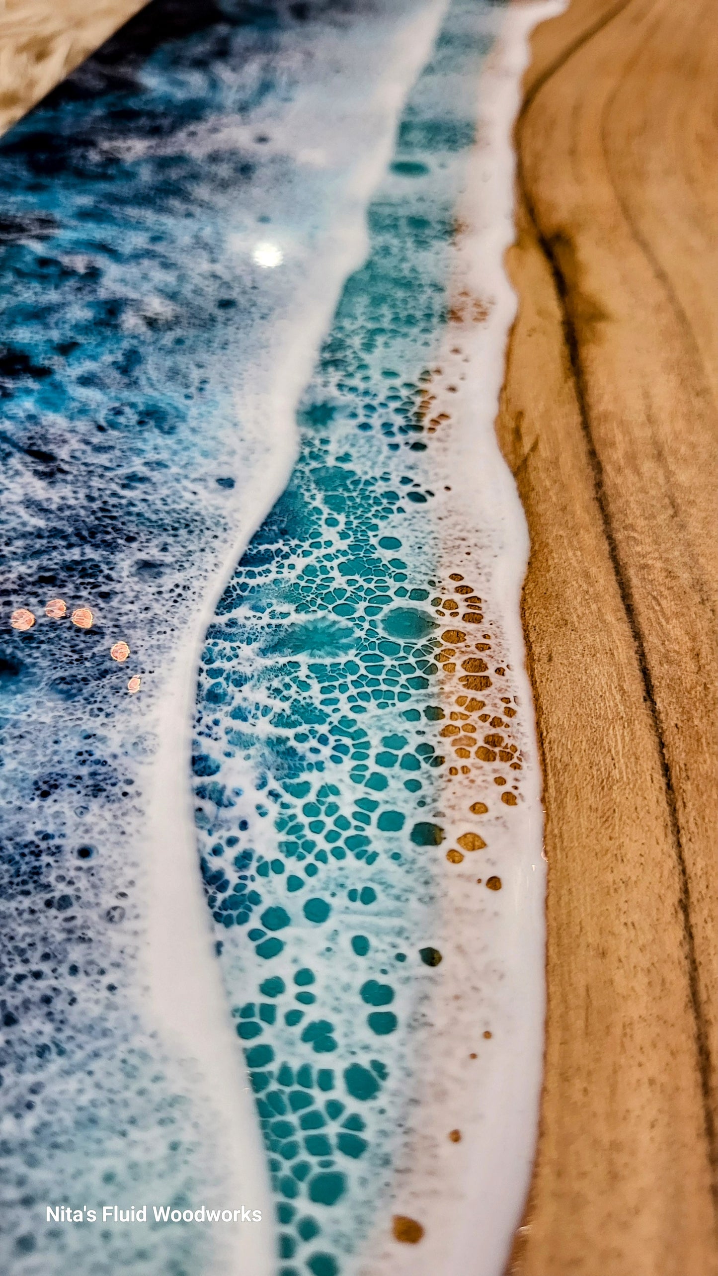 O-Handle- Large Ocean charcuterie