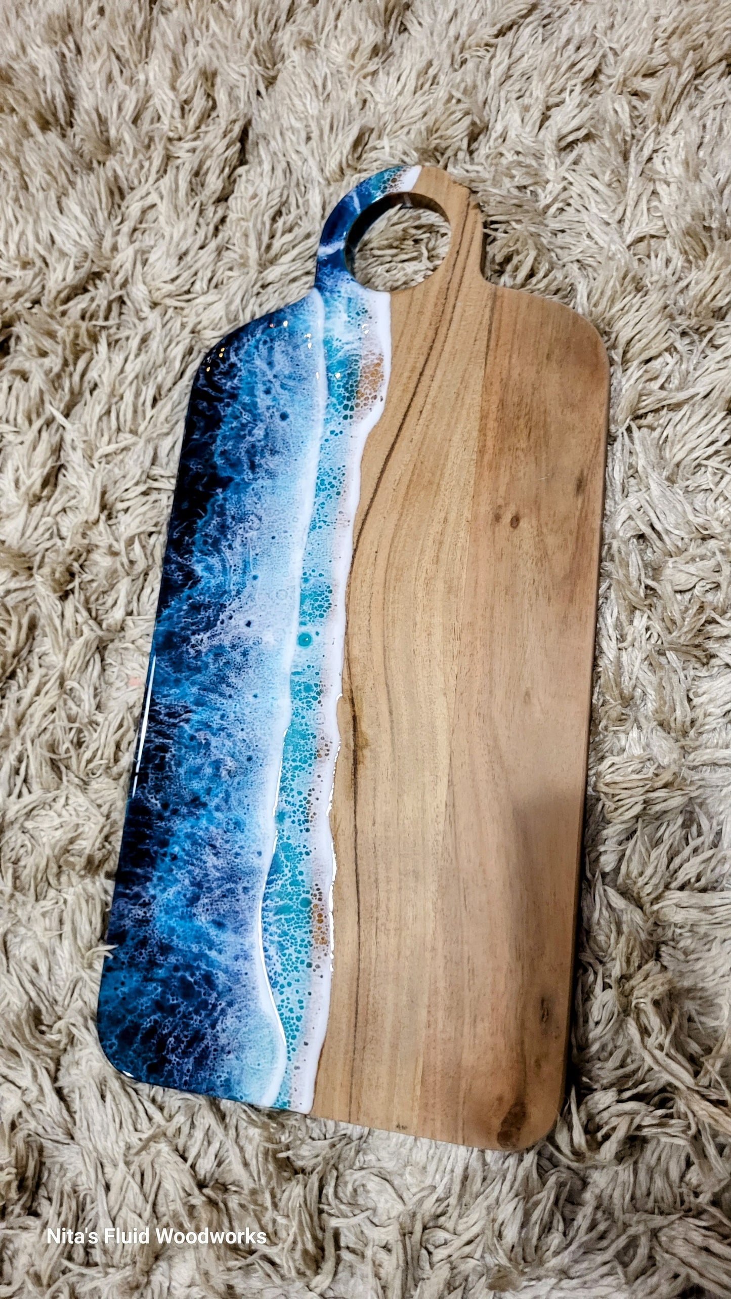O-Handle- Large Ocean charcuterie