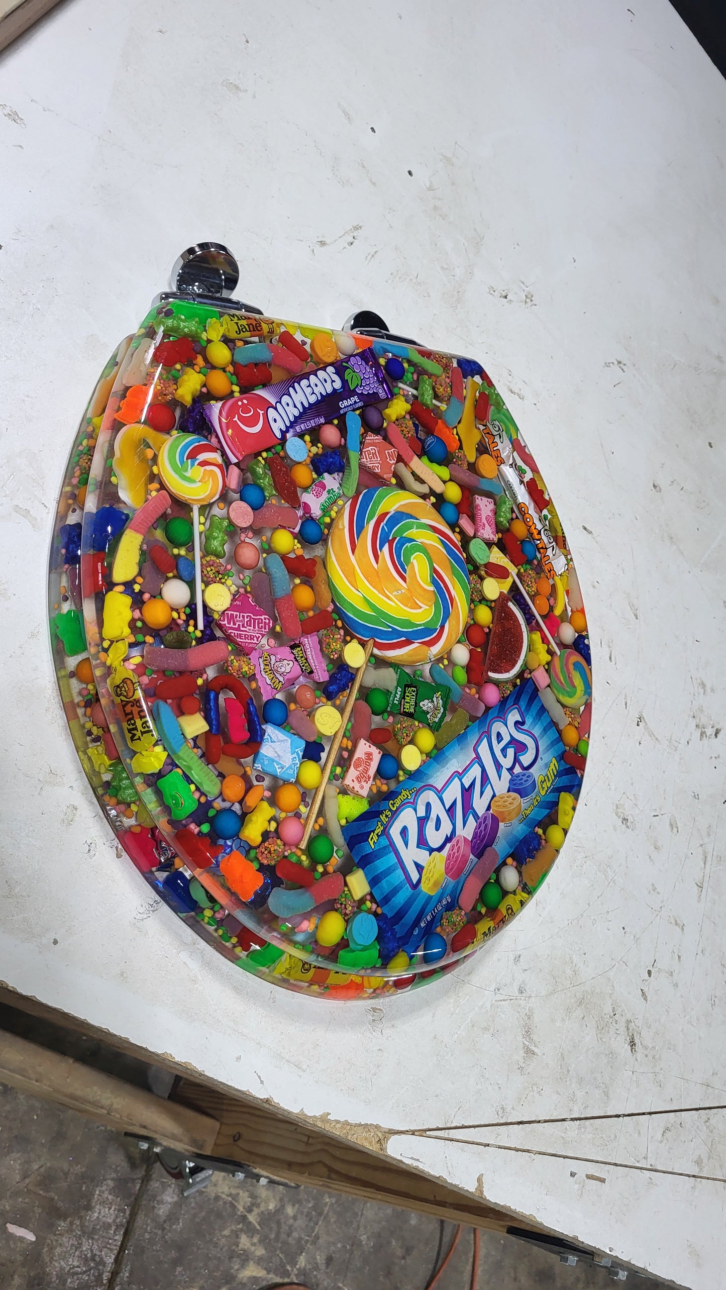 Candy Toilet seat / custom