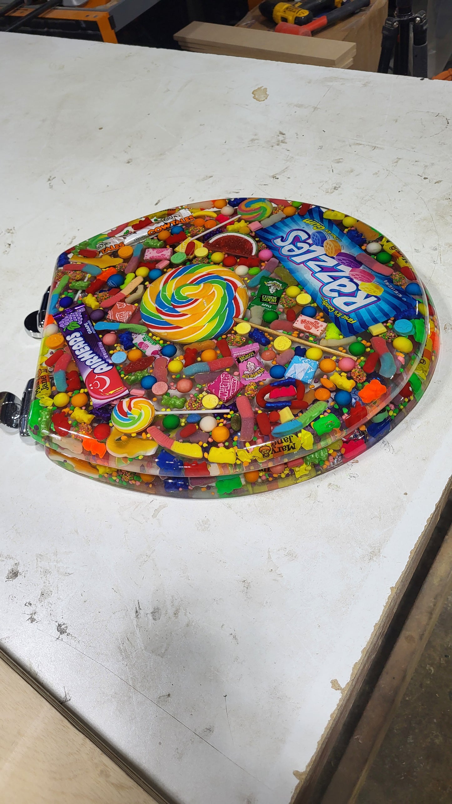 Candy Toilet seat / custom