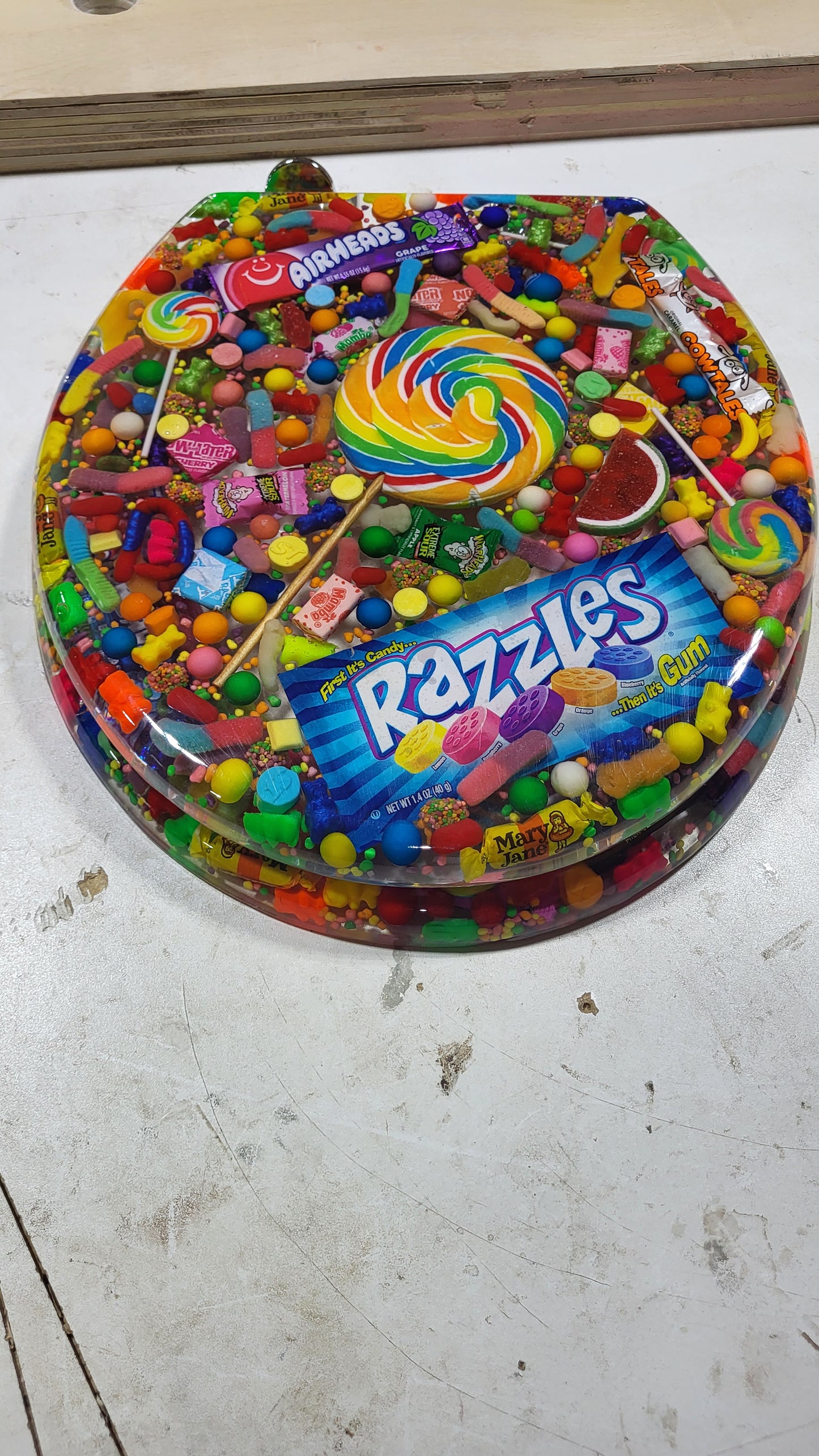 Candy Toilet seat / custom