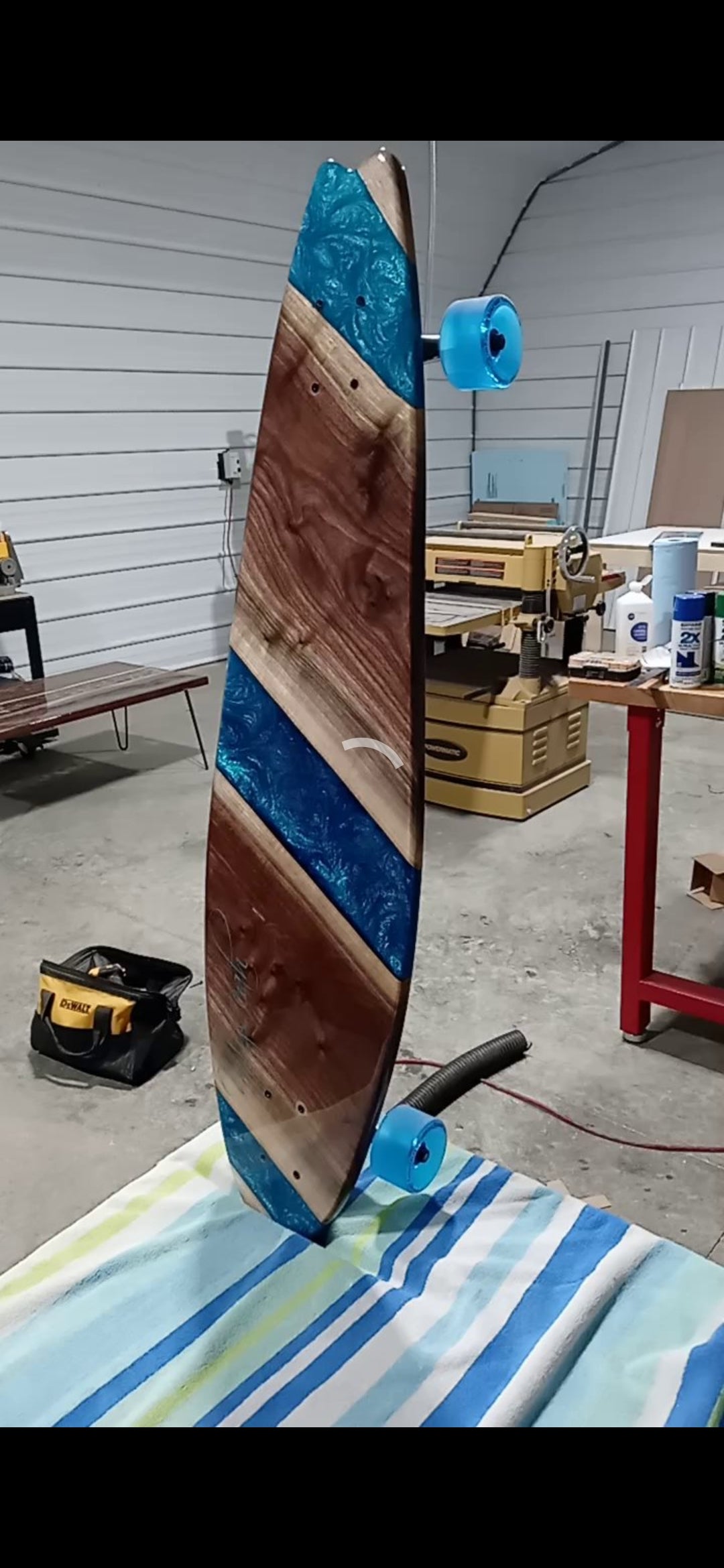 Epoxy River Longboard