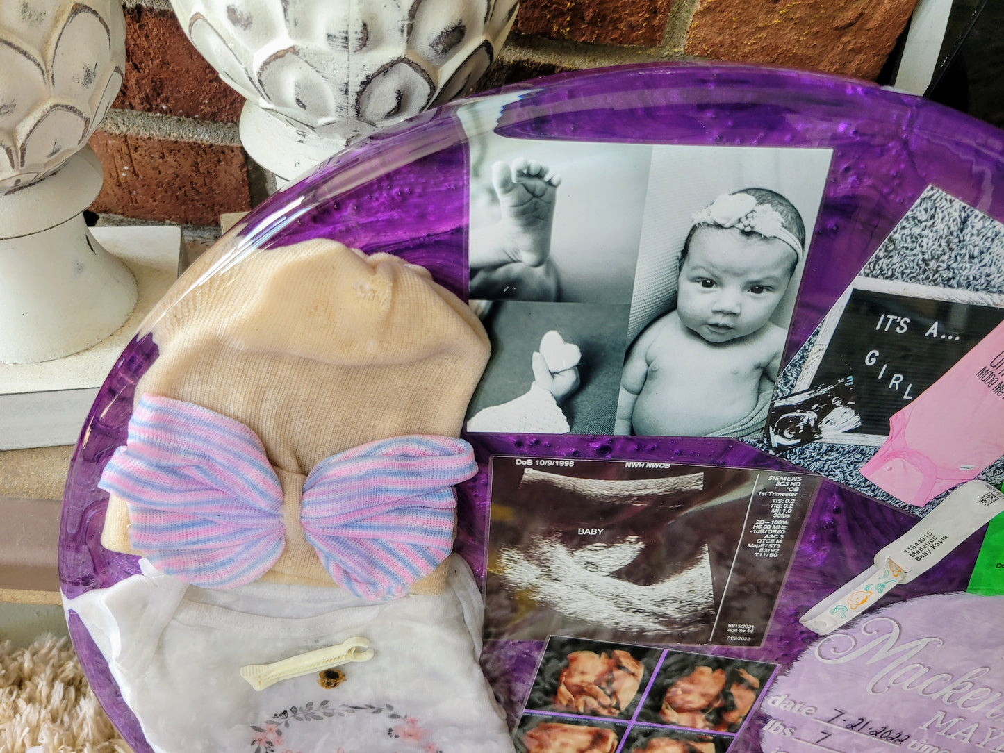 Newborn Baby Resin Keepsake – Preserve Your Baby’s First-Year Memories