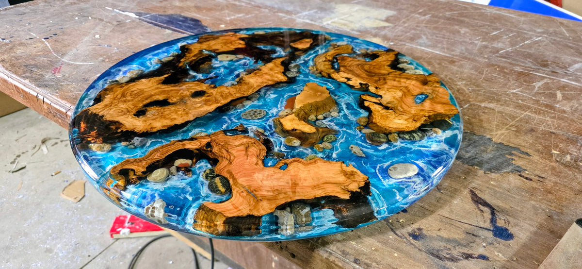 Round Petoskey Ocean/Lake Table