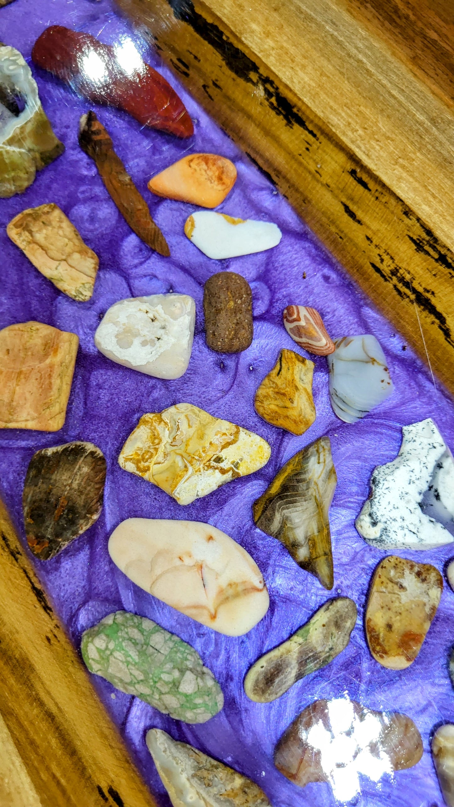Purple Geode Table