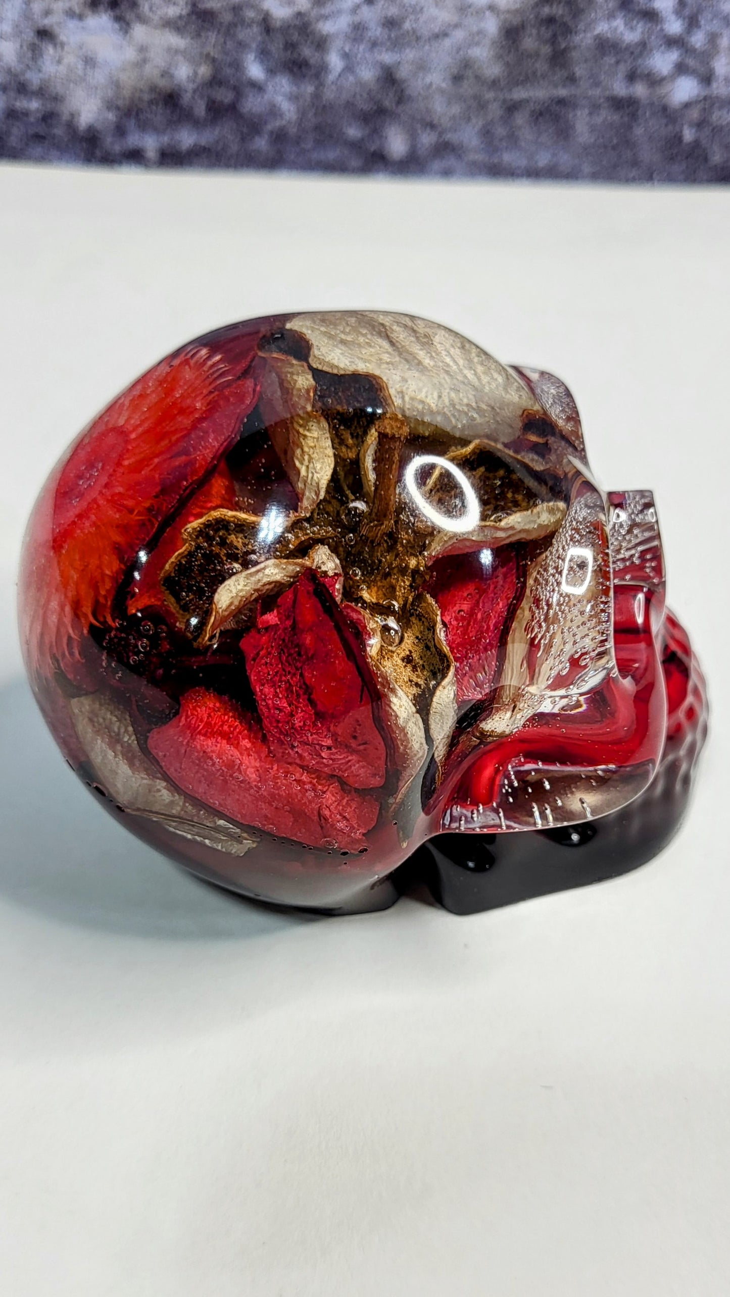 Candy Apple Red Skull