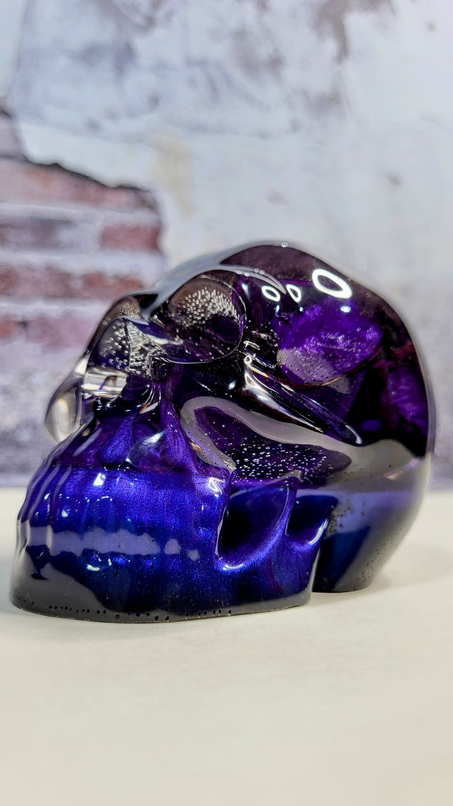 Amethyst Skull
