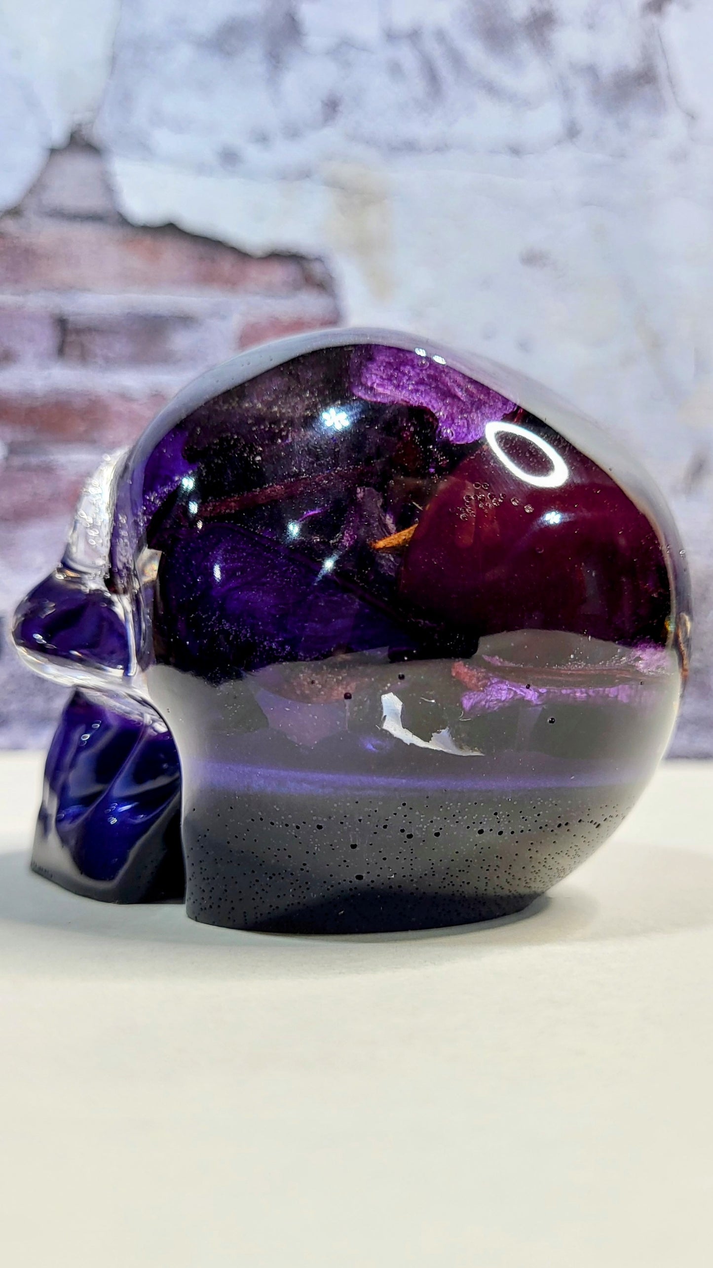 Amethyst Skull