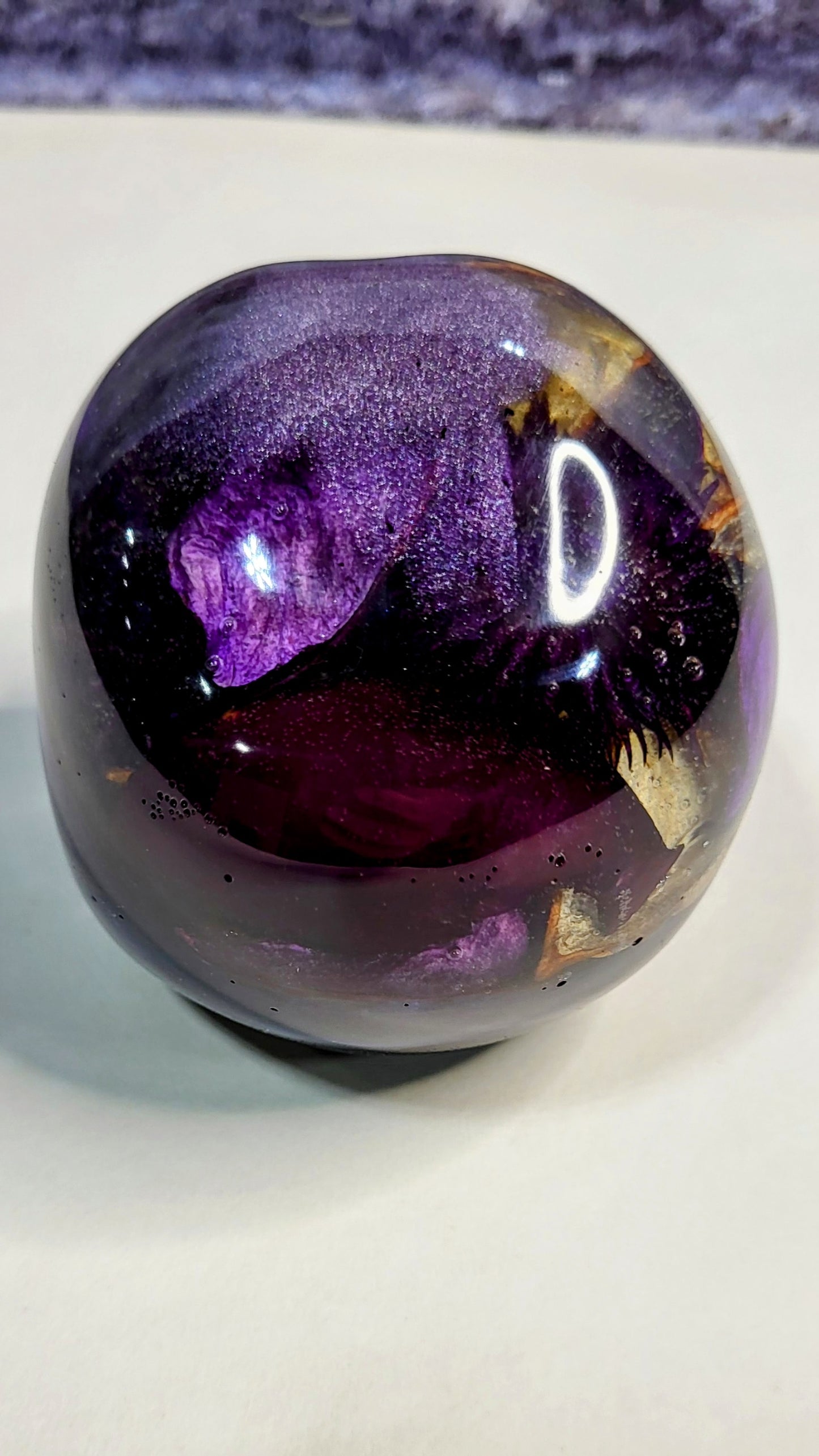 Amethyst Skull