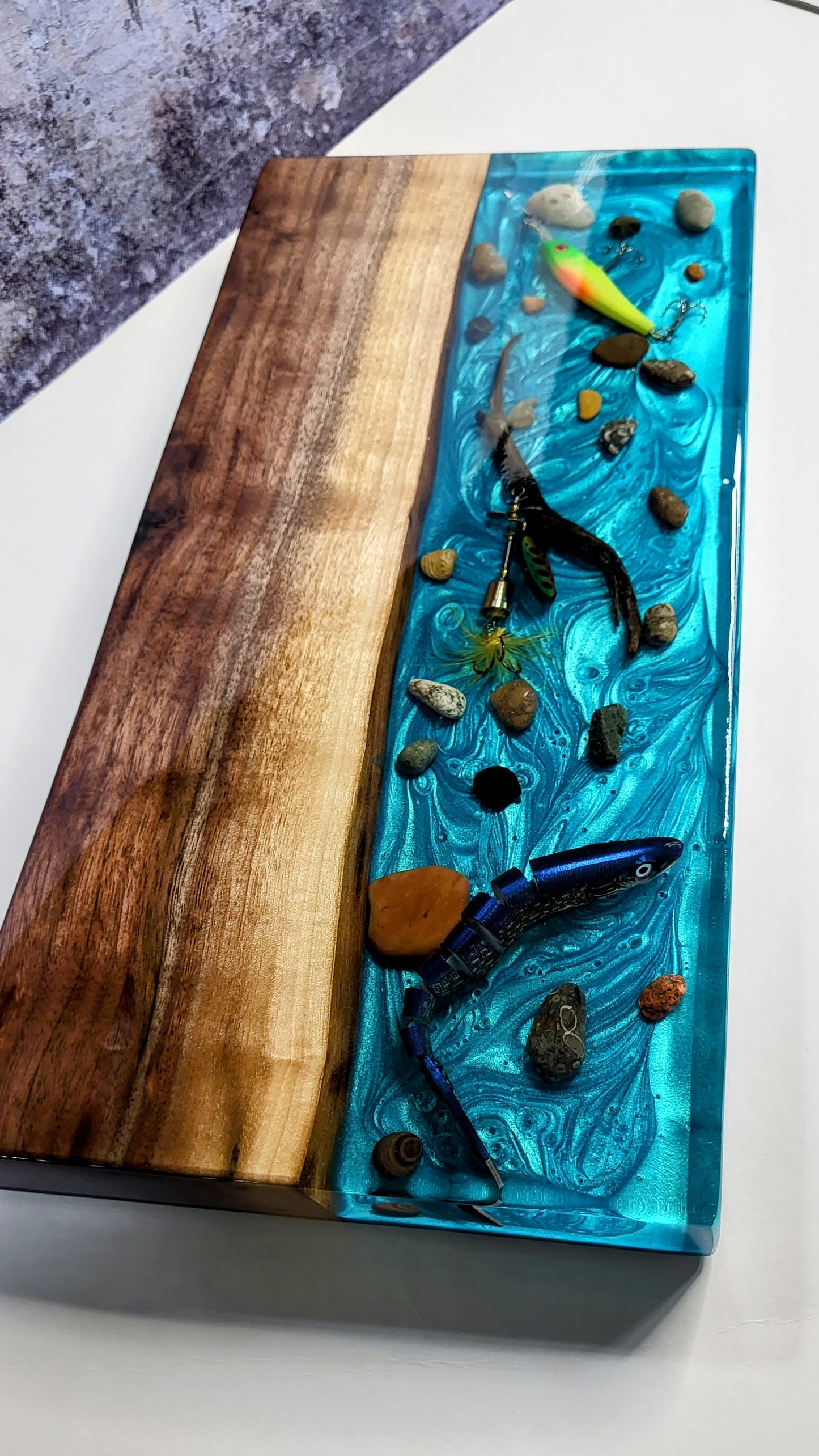 Gone Fishin Charcuterie/ Wall art