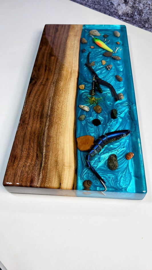 Gone Fishin Charcuterie/ Wall art