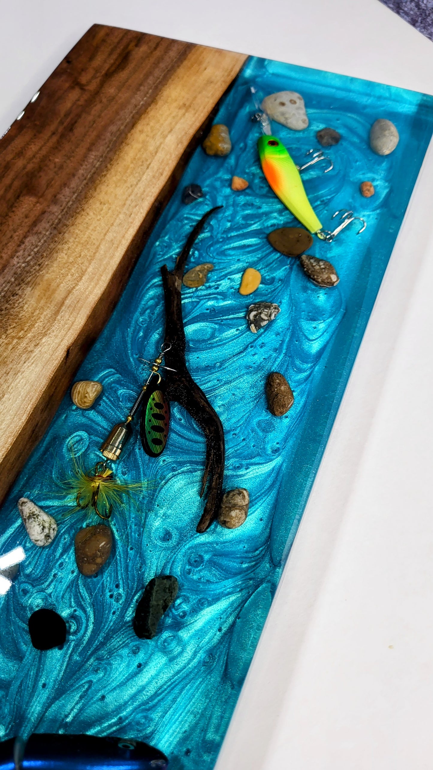 Gone Fishin Charcuterie/ Wall art