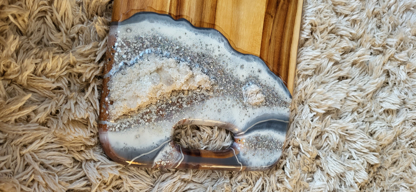 Grey Geode Charcuterie