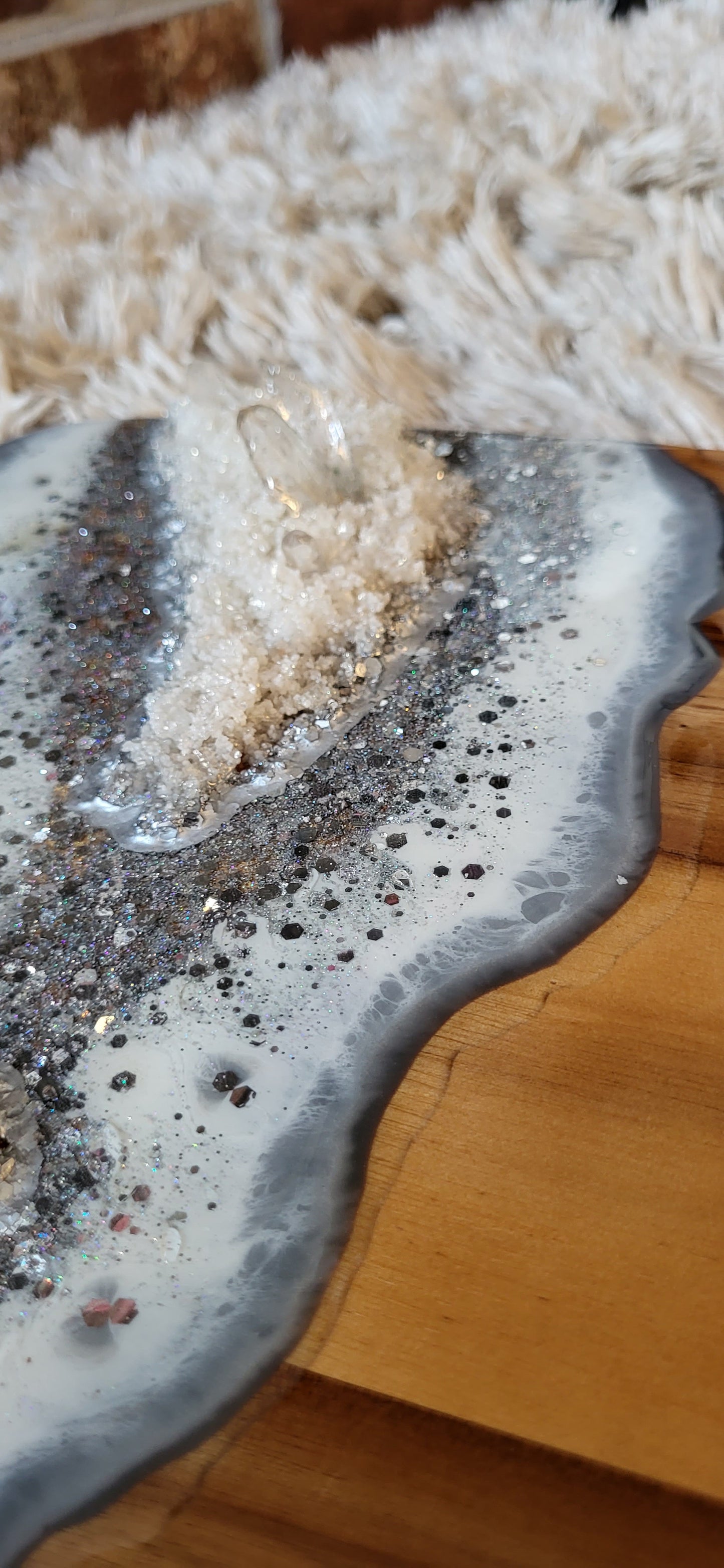 Grey Geode Charcuterie