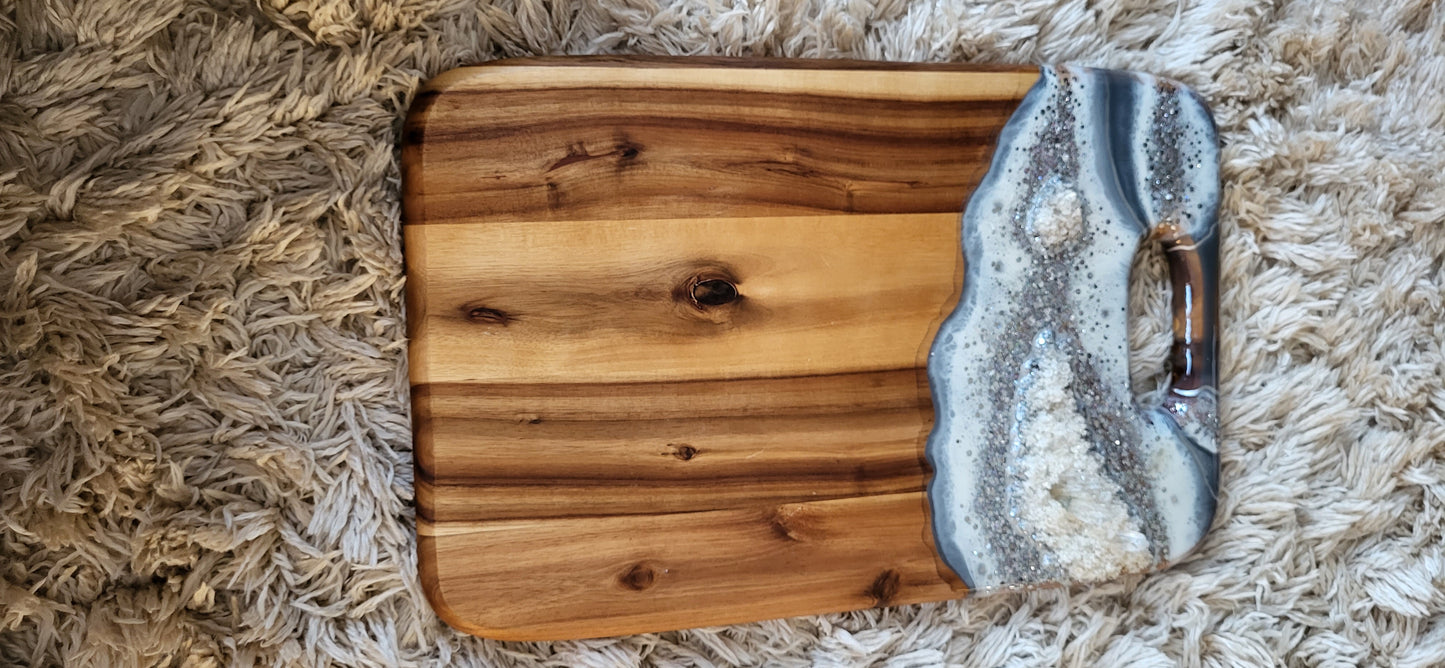 Grey Geode Charcuterie