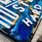 Stay Humble Hustle Hard Resin Wall Art
