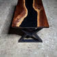 Black Onyx River Coffee Table
