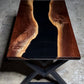 Black Onyx River Coffee Table