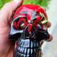 Red drip Skull