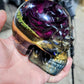 Black Gold Rose skull