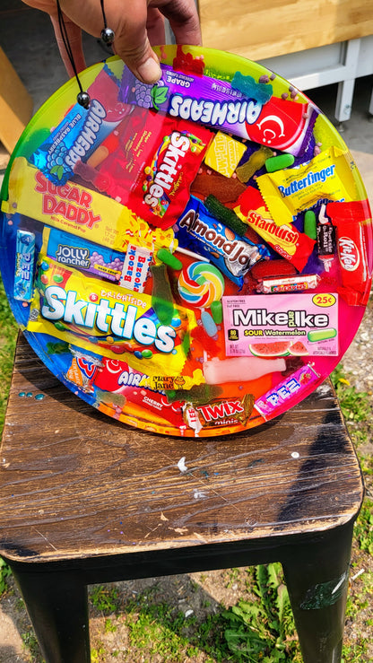 Sweet AF Candy resin Wall art