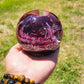 Resin Flower Sphere Keepsake – Custom Wedding & Memorial Floral Preservation Orb